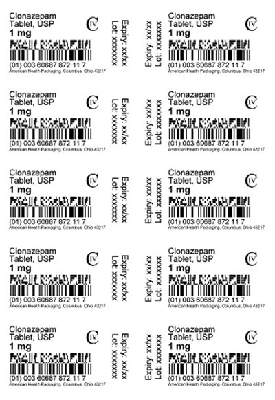 1 mg Clonazepam Tablet Blister (1 mg Clonazepam Tablet Blister)
